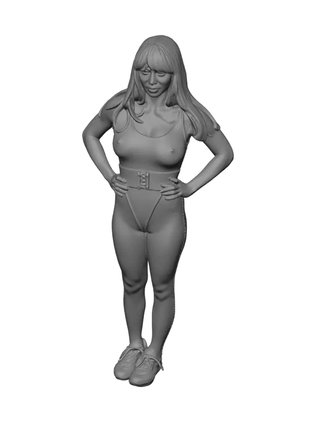 3D model for Pink Leotard Power Pose