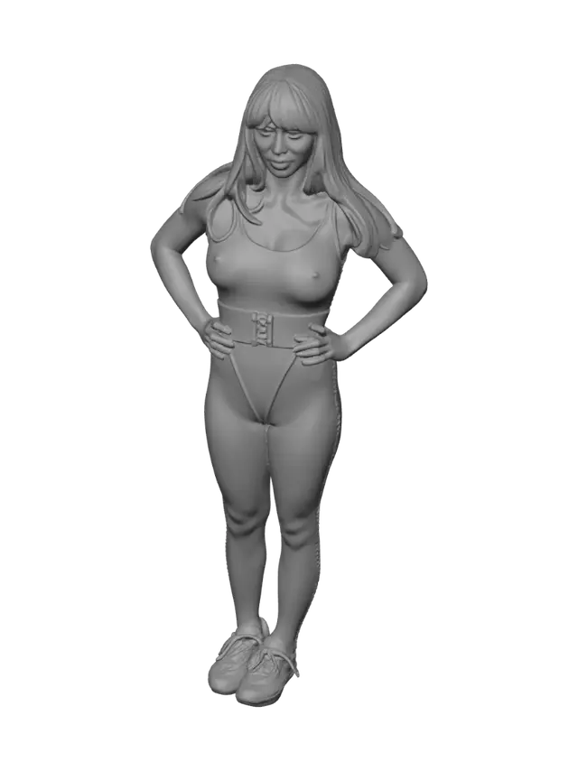 3D model for Pink Leotard Power Pose