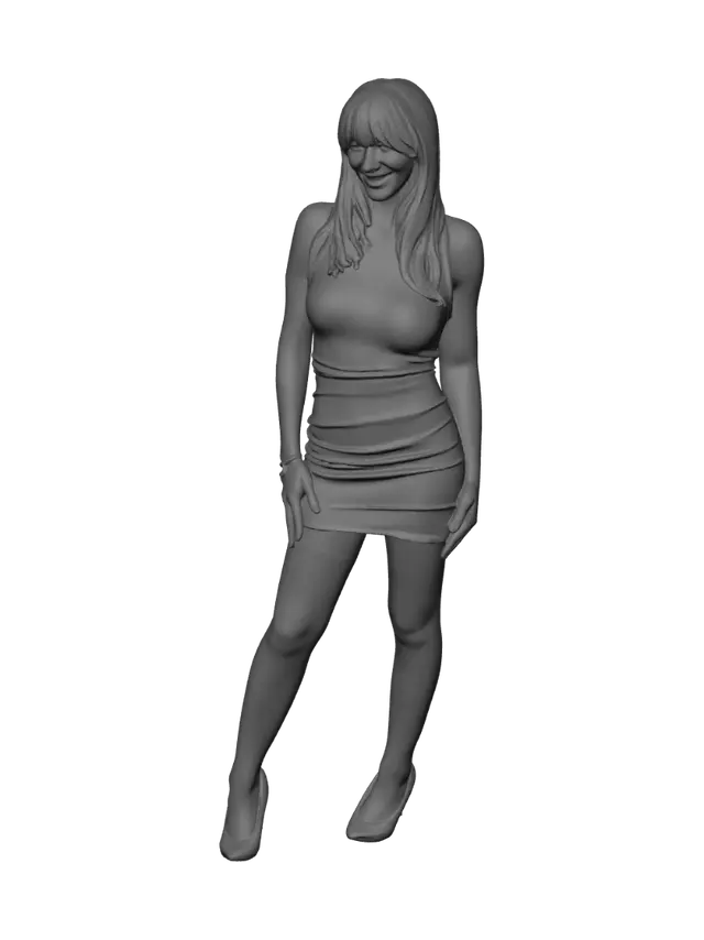 3D model for Cherry Graphic Tank Top Outfit