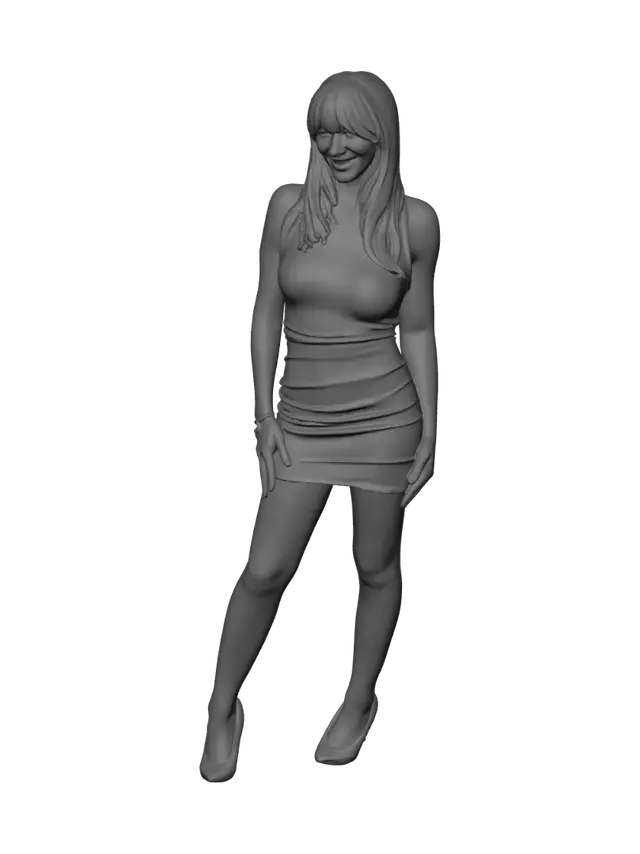 3D model for Cherry Graphic Tank Top Outfit