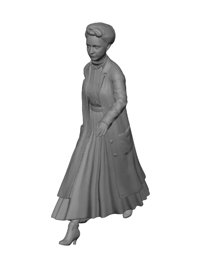 3D model for T-Pose in a Lab Coat