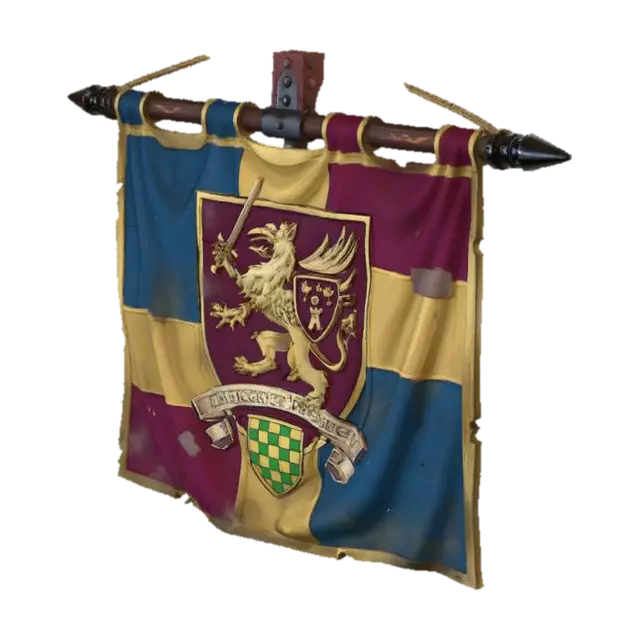 flag - Flags 3D-model, gegenereerd door AI