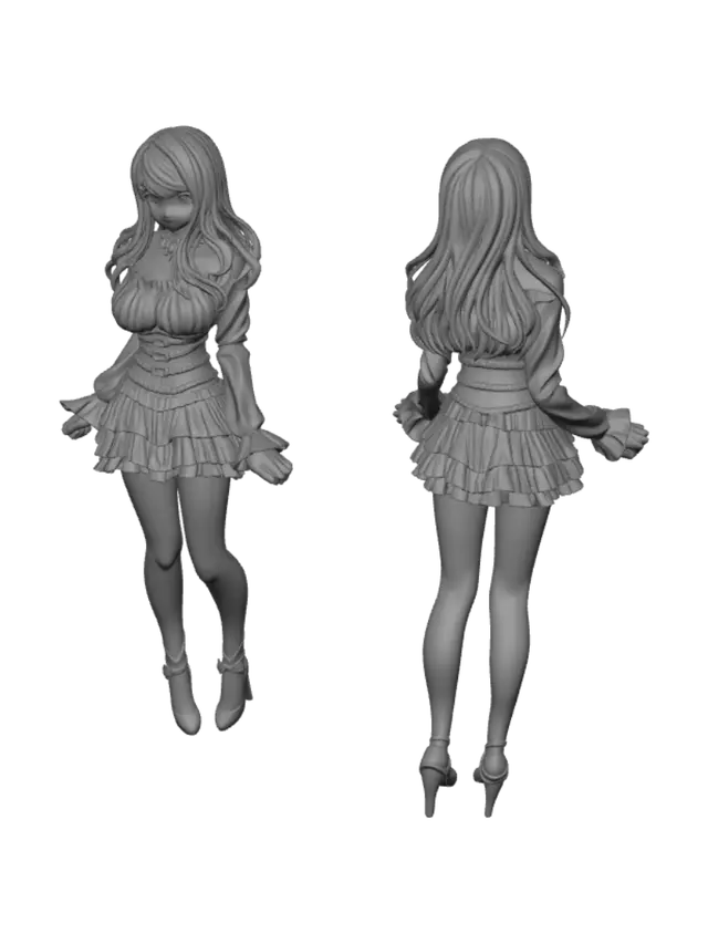 3D model for Rose Corset Belle
