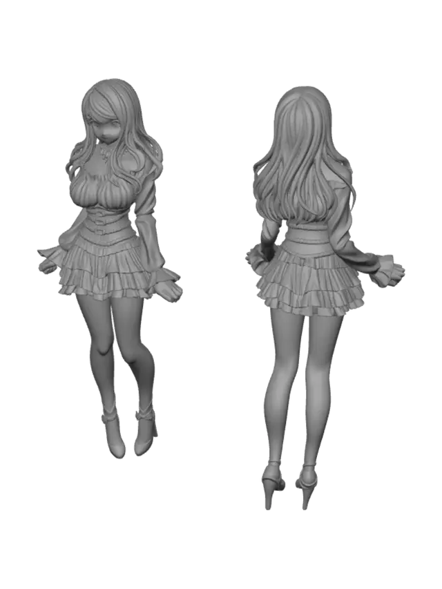 3D model for Rose Corset Belle