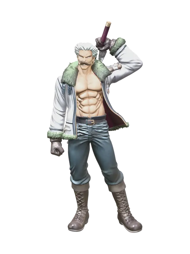 3D model for Realistic Smoker One Piece