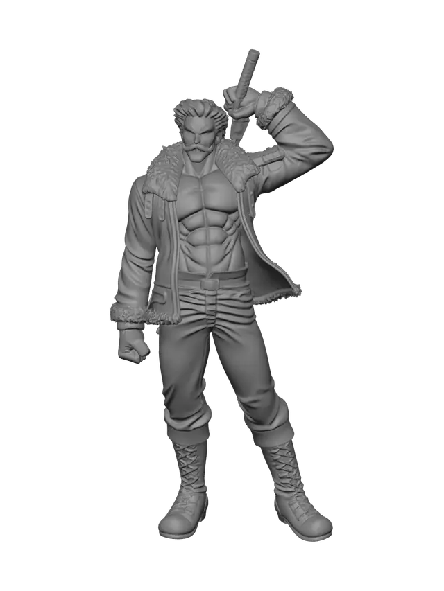 3D model for Realistic Smoker One Piece