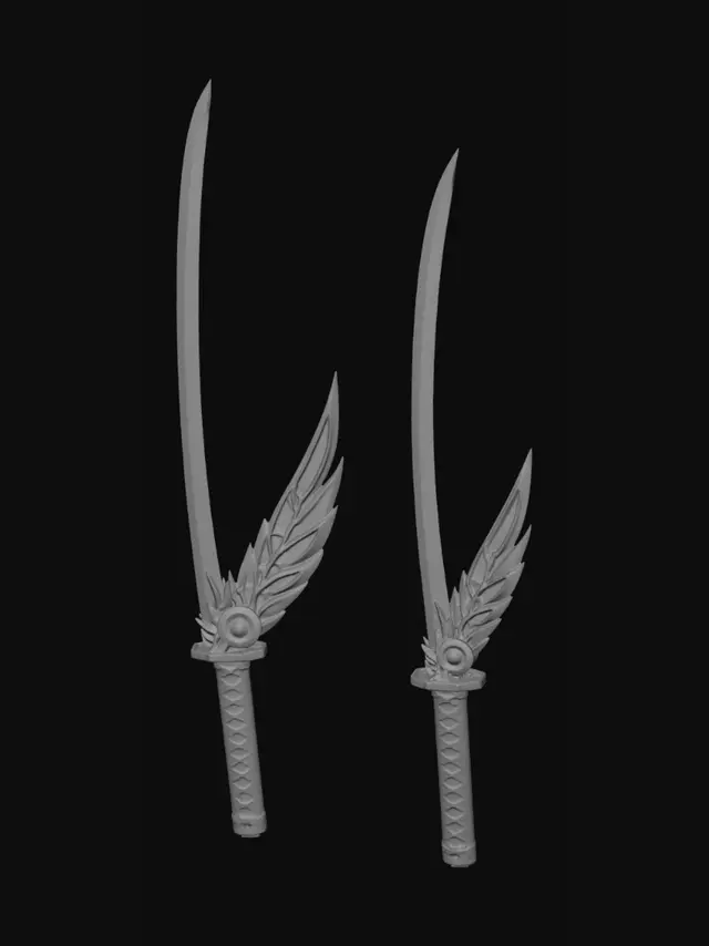3D model for Azurewing Frostblade