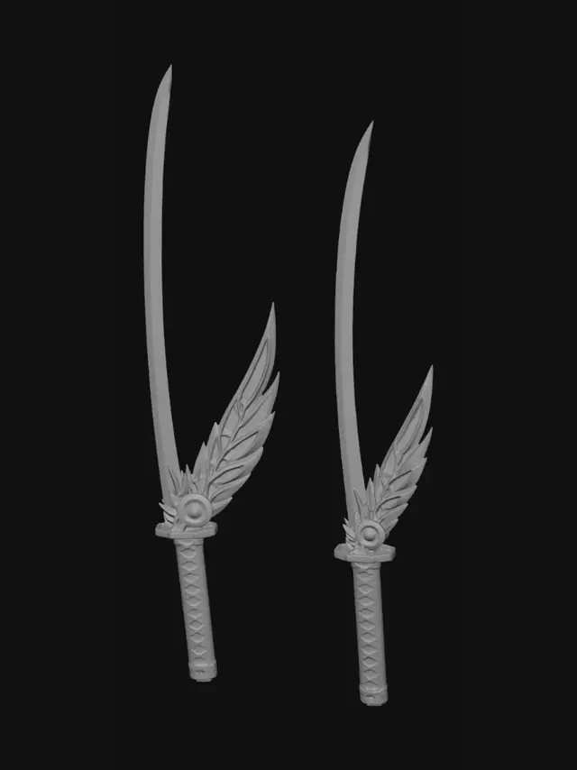 3D model for Azurewing Frostblade