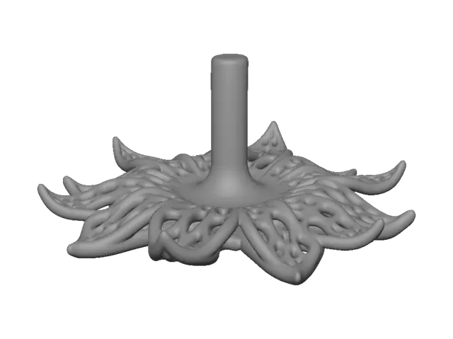 3D model for Geometric Starflower