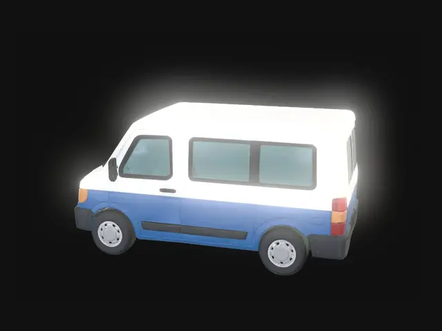 3D model for Two-Tone Van