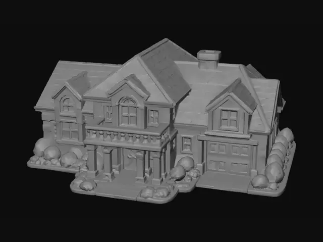 3D model for Terracotta Villa