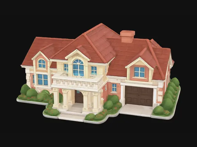 3D model for Terracotta Villa