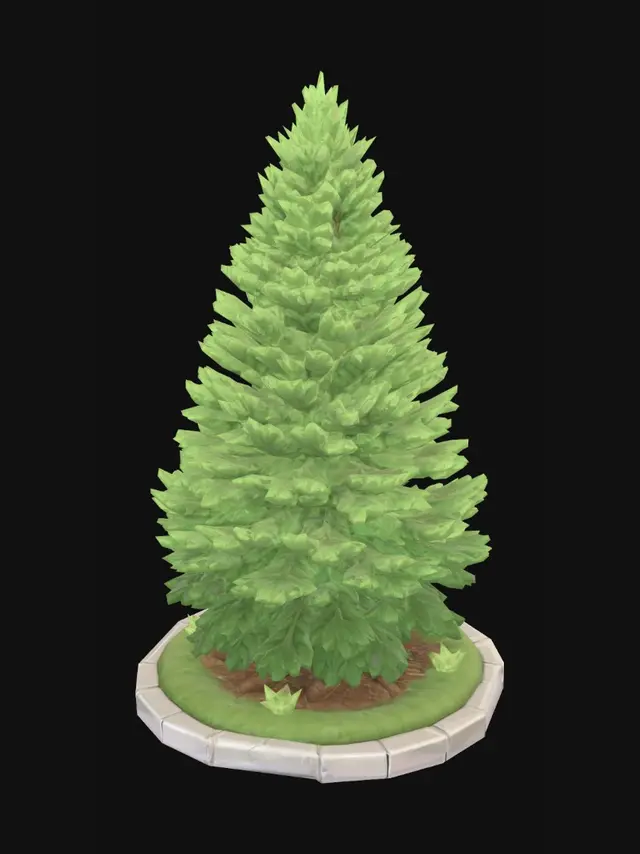 3D model for Emerald Topiary