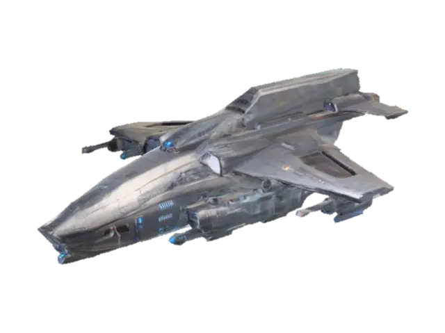 Giant spaceship - Rocket 3D model, vytvořený pomocí AI