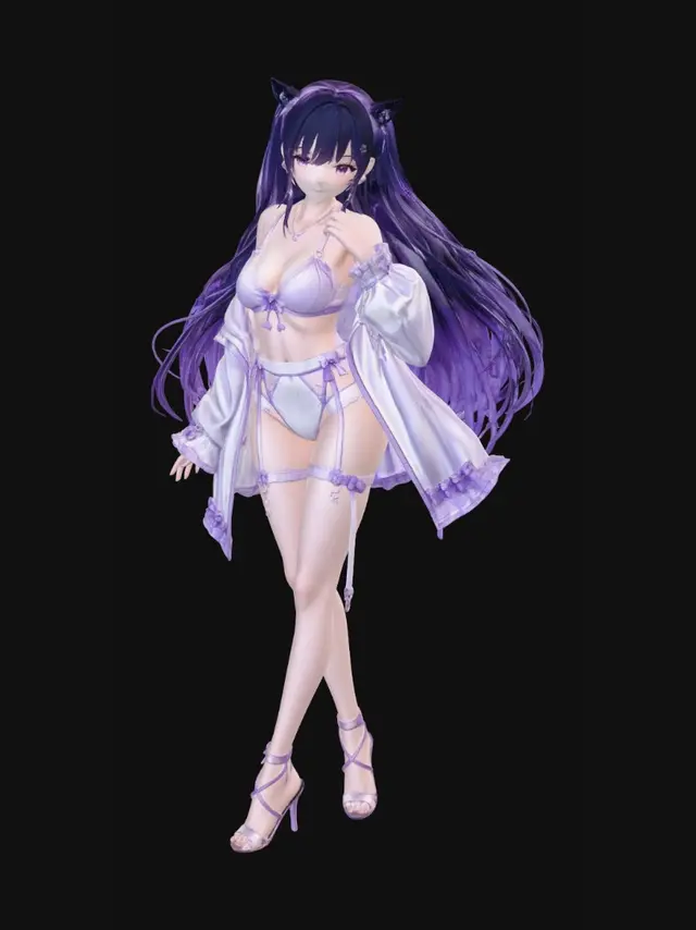 3D model for Lilac Velvet Reverie