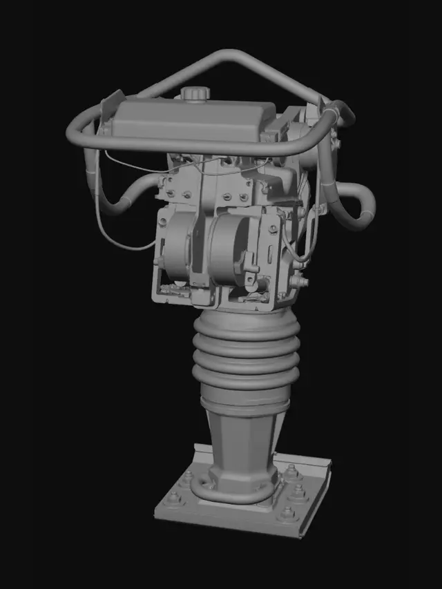 3D model for Vibratory Plate Compactor