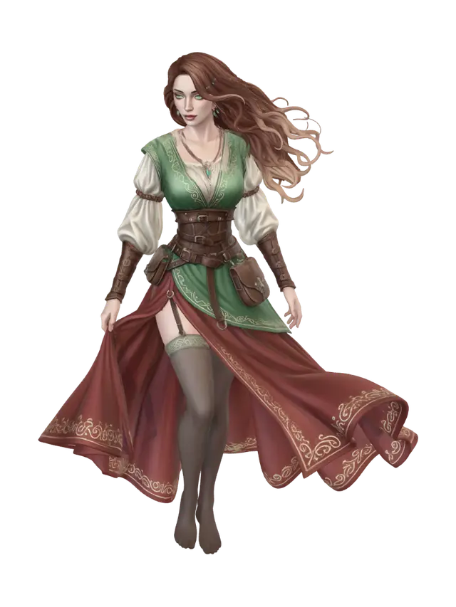3D model for Moonlit Maiden in the Verdant Ruins