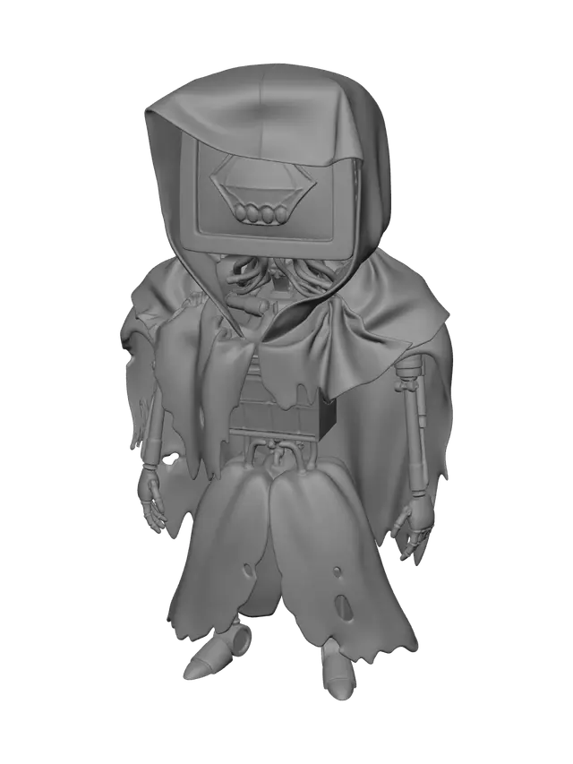3D model for Stylized The Doctor Poppy Playtime