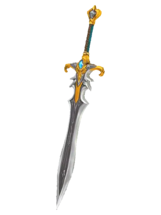 Stylized Sword, World of Warcraft - Wow 3D model, vytvořený pomocí AI