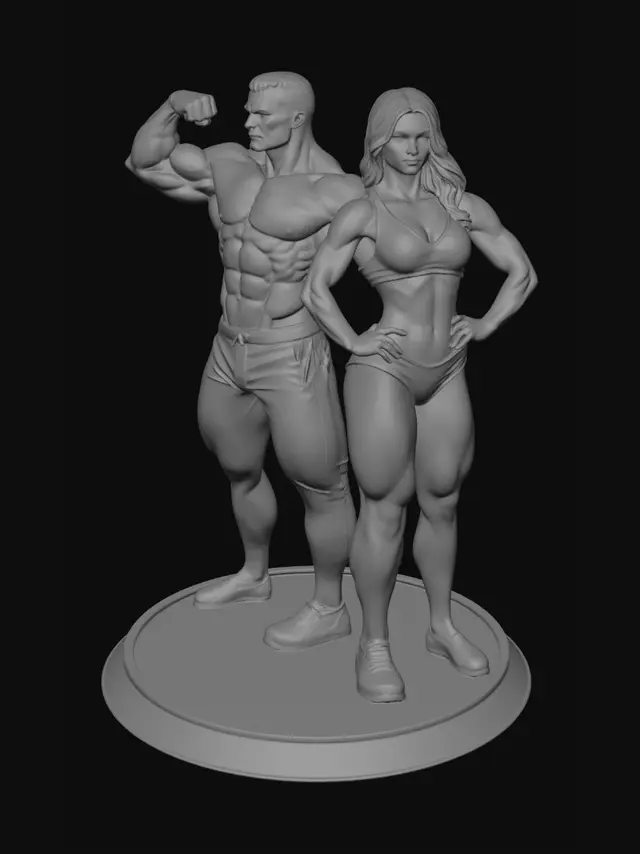 3D model for Iron Duo