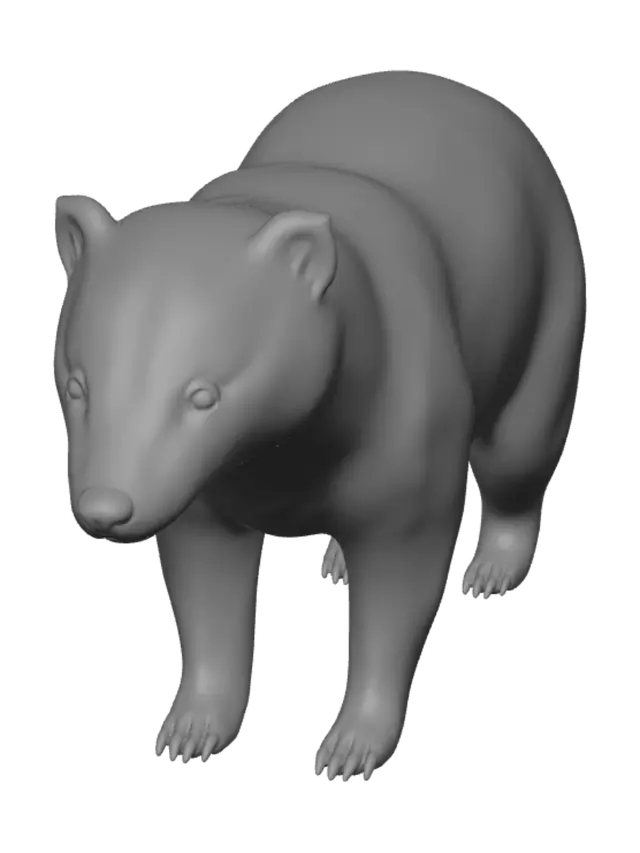 3D model for Polar Bear Cub