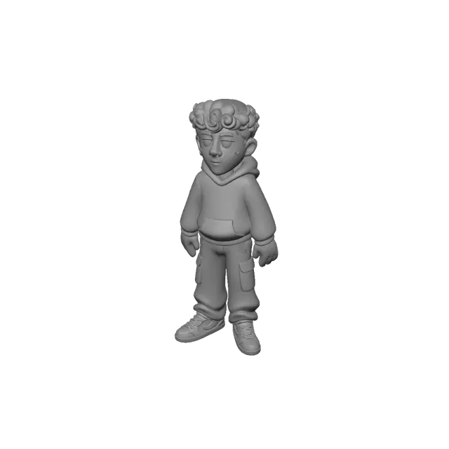 3D model for Midnight Graffiti Youth