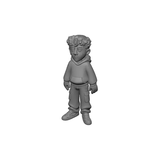 3D model for Midnight Graffiti Youth