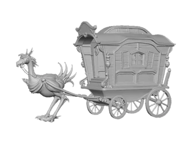 3D model for Drill Bird Coach