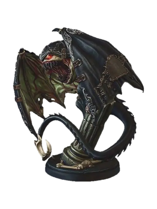 Greater Cloaker - Cloaked 3D model, vytvořený pomocí AI