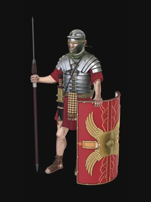 3D model for Roman Legionary