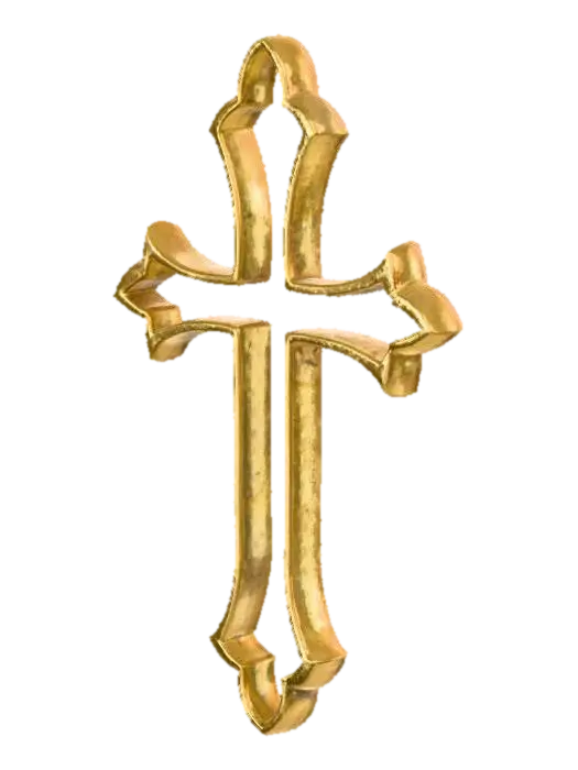 3D model for Ornate Cross Design