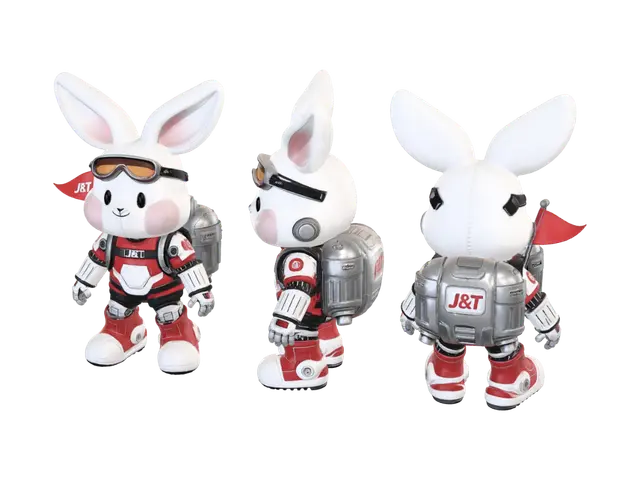 3D model for Jet-Powered Bunnies