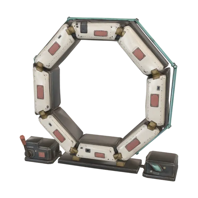 Segmented Ring Assembly 的 AI 生成 3D 模型