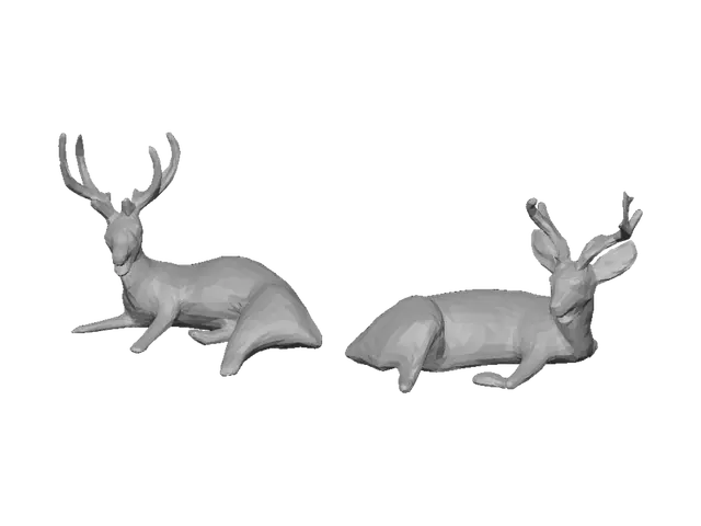 3D model for Front Yard Buck Lounge