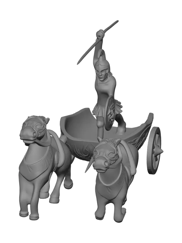 3D model for Realistic Horsedrawn