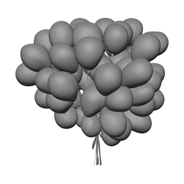 3D model for 50 zusammen hängend
