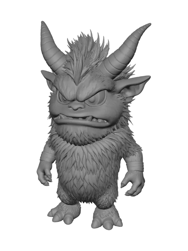 3D model for Horned Fury