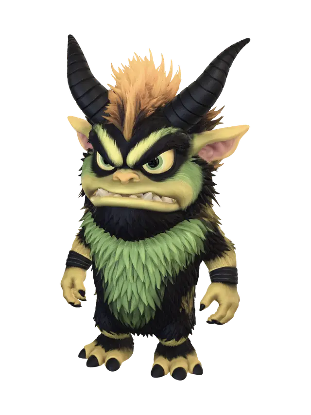 3D model for Horned Fury