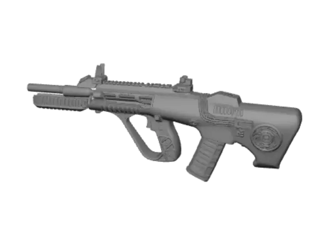 3D model for Neon Violet Blaster
