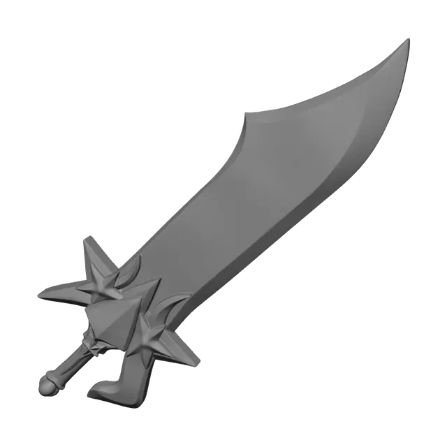 3D model for Nebula Starblade