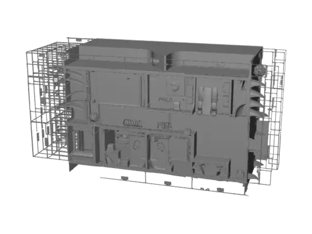 3D model for Residential Floor Plan