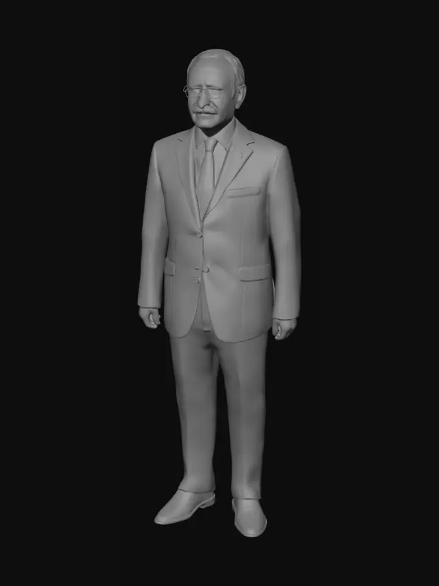 3D model for Senior Business Leader Portrait