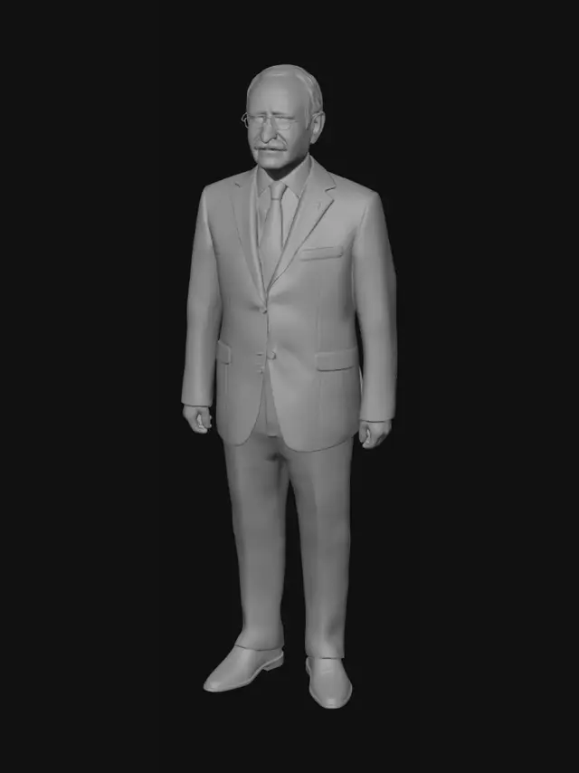 3D model for Senior Business Leader Portrait
