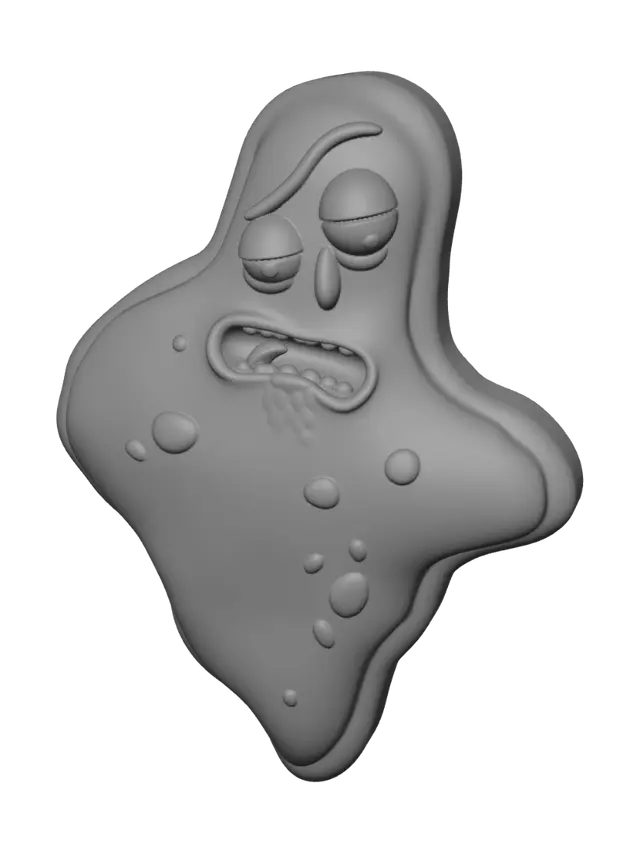 3D model for Exhausted Amoeba