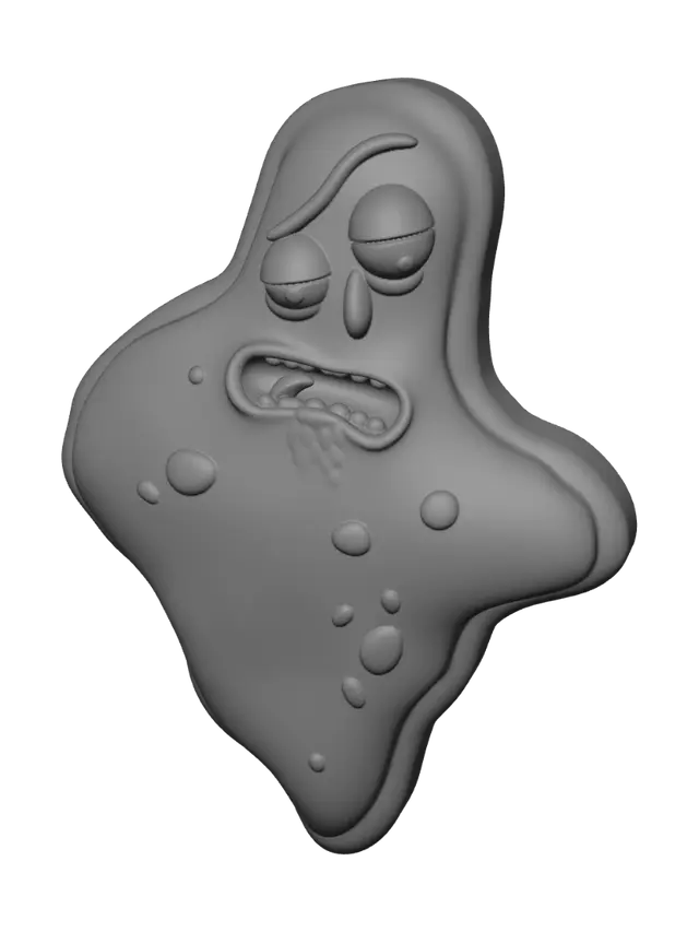 3D model for Exhausted Amoeba