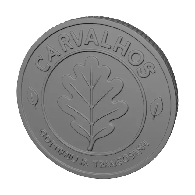 3D model for Carvalhos Oak Coin
