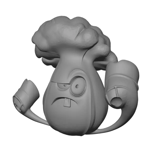 3D model for Muscle Broccoli