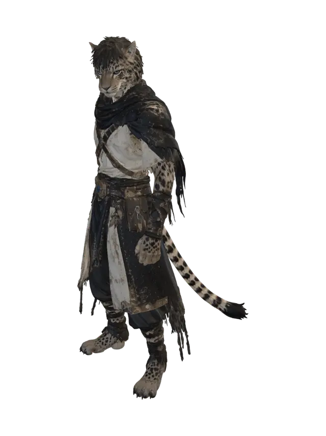 3D model for Leopard Knight of the Mist