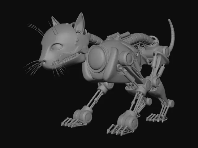 3D model for Mecha Cat