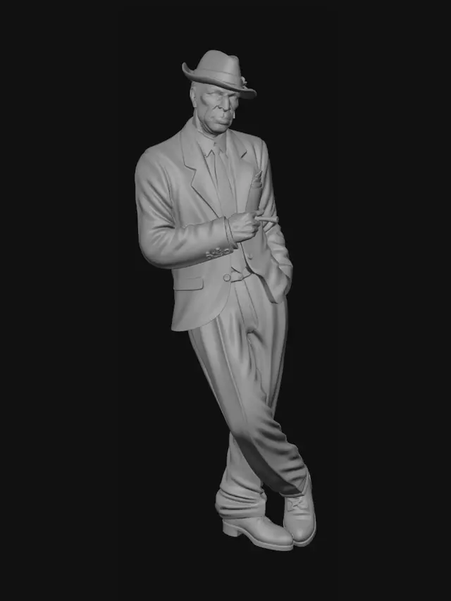 3D model for The Smoky Gentleman